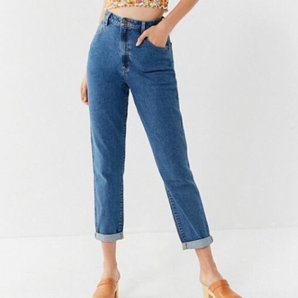 Wrangler for Urban Outfitters Tyler Straight Jeans in Blue sz 29 - Picture 1 of 4